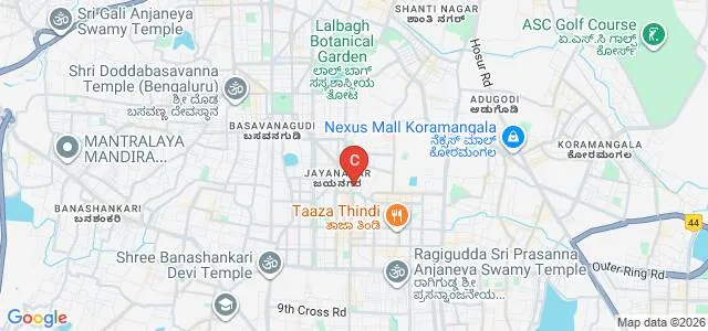 Wiztoonz Academy of Media and Design, Bengaluru Map