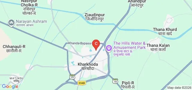 Aryawart College of Education, Sonepat Map