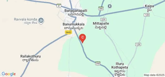 Vasavi Polytechnic, Banaganapalli Map
