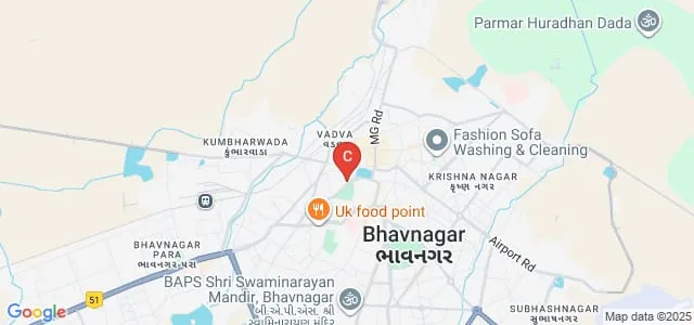 Sheth JP Government Ayurveda College, Bhavnagar Map