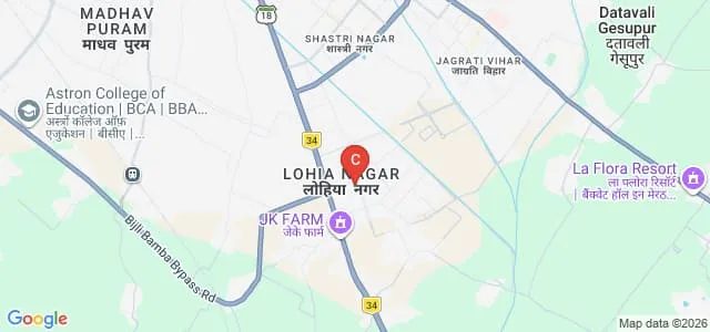 Master School of Management, Meerut Map