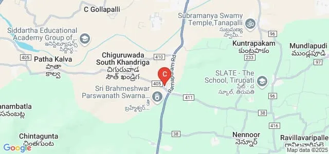 Ramaraja Institute of Technology and Science, Ramachandrapuram Map