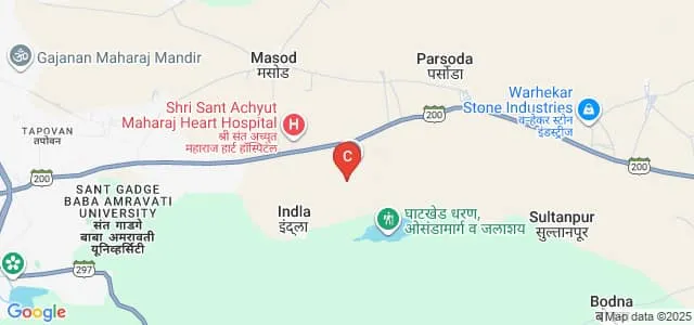 Dr Rajendra Gode Institute of Pharmacy, Amravati Map