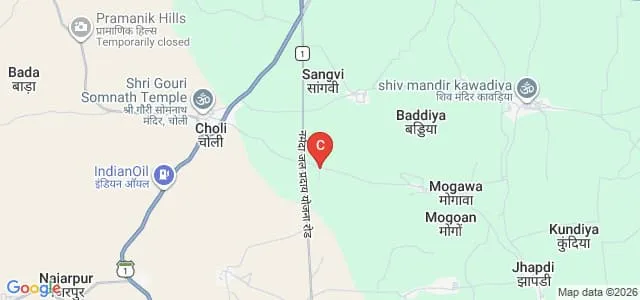 Shri Kanwar Tara Institute for Teachers Training, Mandleshwar Map