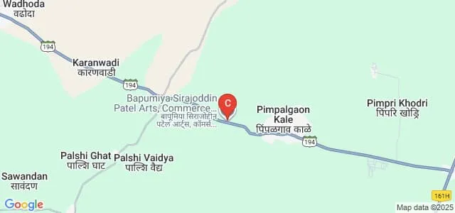 Bapumiya Sirajoddin Patel Arts Commerce and Science College, Buldana Map