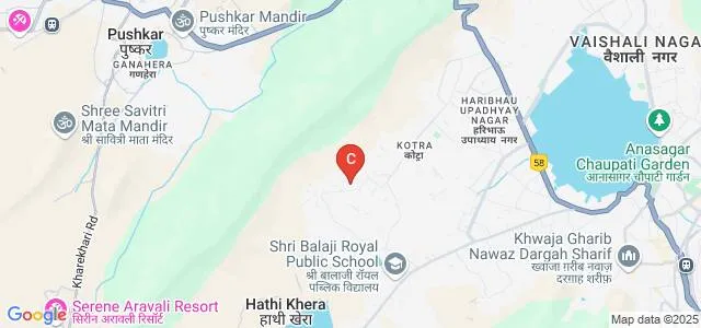 Aryabhatta International College of Technical Education, Ajmer Map