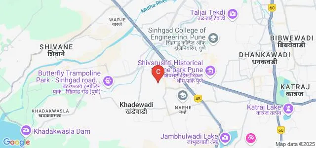 Sinhgad Institute of Technology and Science, Narhe Map