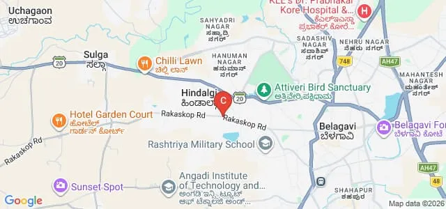 S Nijalingappa Sugar Institute, Belagavi Map