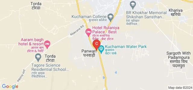 Vinayak College KCT, Nagaur Map