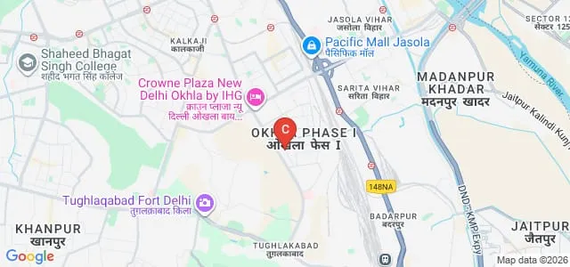 LISAA School of Design, Delhi Map