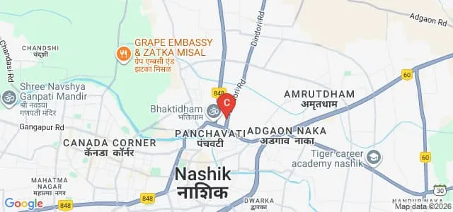 Nashik College of Physiotherapy, Nashik Map
