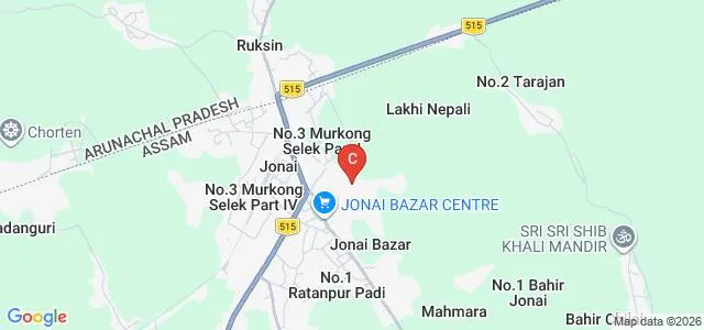 Jonai Science College, Dhemaji Map