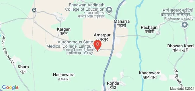 Autonomous Government Medical College, Lalitpur Map