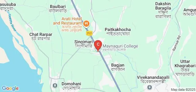 Maynaguri College, Maynaguri Map