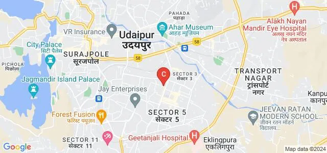 Visvesvaraya Community College, Udaipur Map