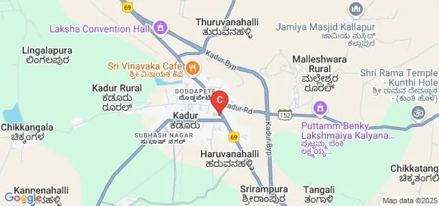 Government First Grade College, Panchanahalli Map