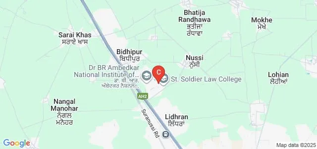 St Soldier Institute of Pharmacy and Polytechnic, Jalandhar Map