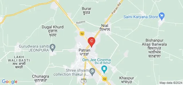 Mother India College of Education, Patiala Map