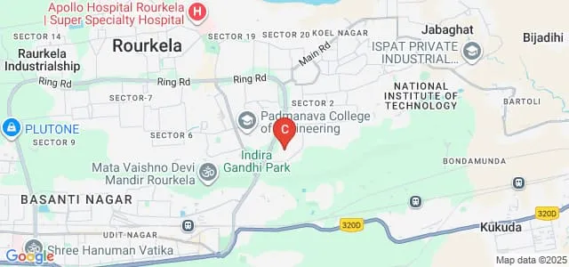 Sushilavati Government Women's College, Rourkela Map