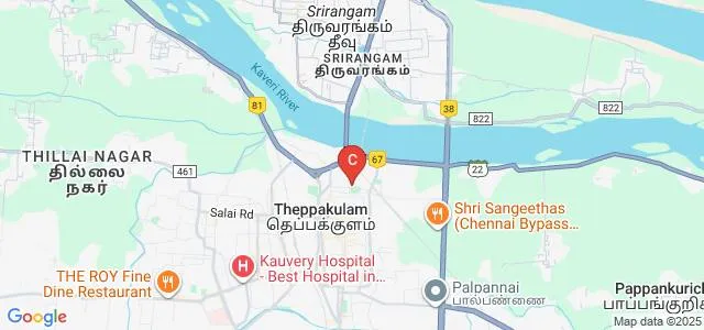 Padmabhushan Sri N Ramaswami Ayyar Memorial Polytechnic College for Girls, Tiruchirappalli Map