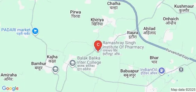 Maa Bhagwata kunwar Institute of Polytechnic, Mau Map