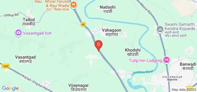 Swaraj Institute of Management, Karad Map