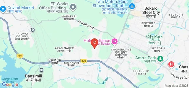 ARS B Ed College, Bokaro Map