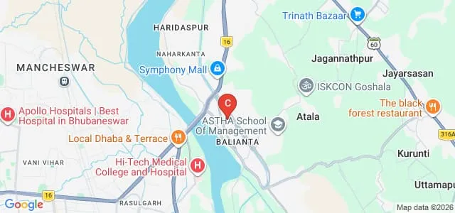 Global Institute of Management, Bhubaneswar Map