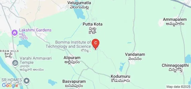 Bomma Institute of Technology and Science, Khammam Map