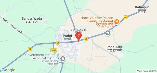Shri Ramkrishna Paramhans Polytechnic Institute, Parbhani Map