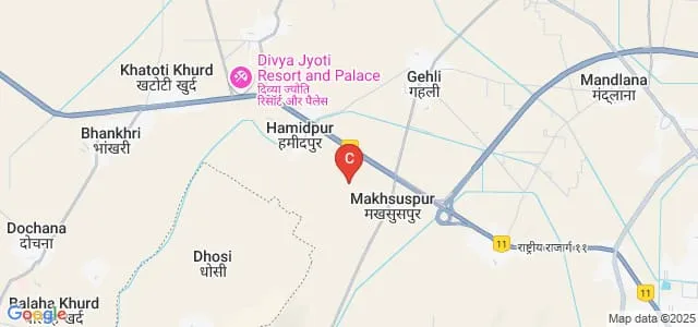 Rama and Krishna College of Pharmacy, Narnaul Map