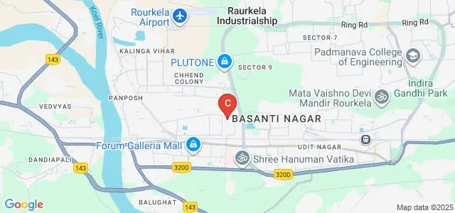 Utkalmani Gopabandhu Institute of Engineering, Rourkela Map