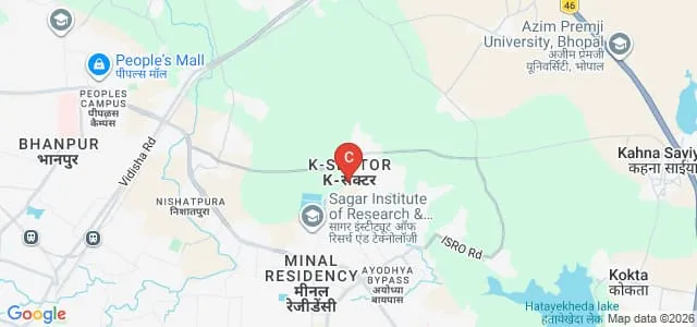 Sagar Institute of Research and Technology, Bhopal Map