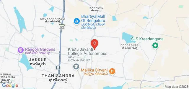 Bangalore College of Management Studies, Bangalore Map