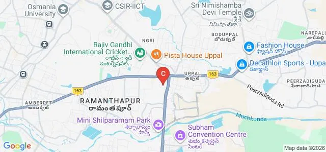 Aurora's Technological and Research Institute, Hyderabad Map