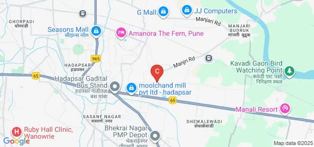 Annasaheb Magar College, Pune Map