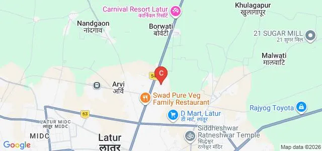 Maharashtra Institute of Medical Sciences and Research, Latur Map