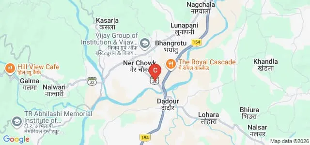 Abhilashi Institute of Management Studies, Mandi Map