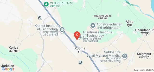 Allenhouse Institute of Management, Kanpur Map