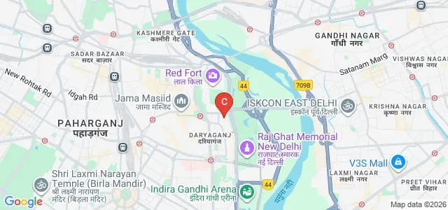 Times School of Journalism, New Delhi Map