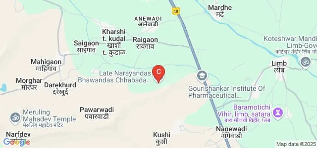 Late Narayandas Bhawandas Chhabada Training College of Nursing, Satara Map