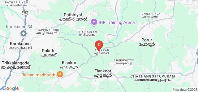 Sree Sastha College of Arts, Malappuram Map