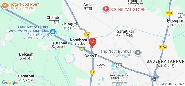 AMEX, Burdwan Map