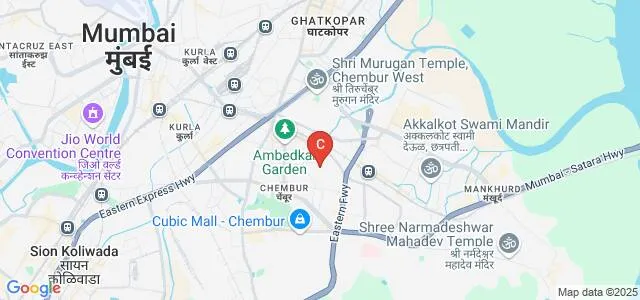Chembur Karnataka Sangha's Chembur Karnataka Night College, Mumbai Map
