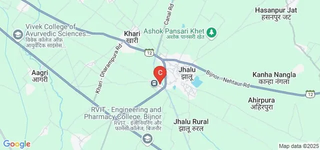 Sky Girls Degree College, Bijnor Map