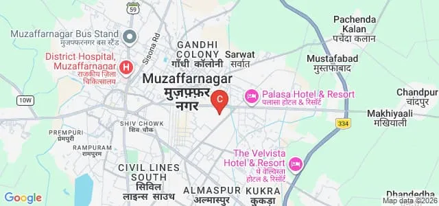SD College of Law, Muzaffarnagar Map
