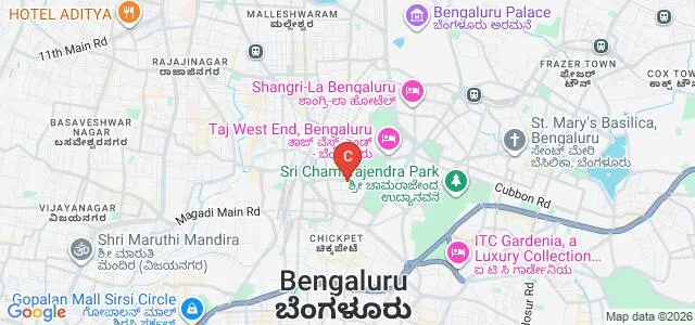 CMS Business School, Jain University, Bangalore Map