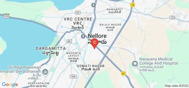 Zenex Vision Degree College, Nellore Map