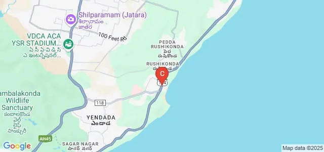 Gayatri Vidya Parishad College for Degree and PG Courses, School of Engineering, Visakhapatnam Map