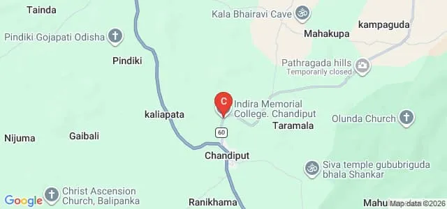 Indira Memorial College, Chandiput Map